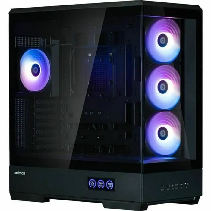 ATX Semi-tower Box Zalman P50 DS BLACK Black - Компютър Мрежи и компоненти<<<Компютри| Електроника<<<BigBuy&&&Системни