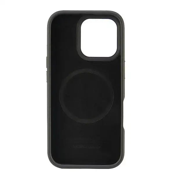 Audi Carbon Fiber Sport Red Circle MagSafe Case for iPhone 16 Pro 6.3’’ - Black - Cell phone cases