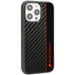 Audi Carbon Fiber Stripe iPhone 14 Pro Max 6.7’’ black/black hardcase AUS-TPUPCIP14PM-R8/D1-BK - Cell phone cases