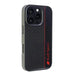 Audi Carbon Fiber Stripe iPhone 16 Pro 6.3’’ black/black hardcase AUS-TPUPCIP16P-R8/D1-BK - Cell phone cases