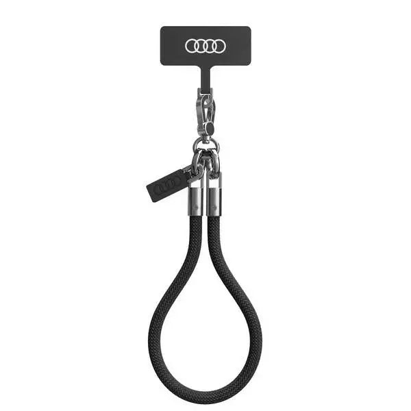 Audi Crossbody Lanyard Universal 28cm x 8mm - Black - Other cell phone equipment<<<HurtelXML