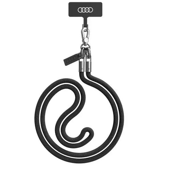 Audi Crossbody Leash Universal 120cm x 6mm - Black - Other cell phone equipment<<<HurtelXML