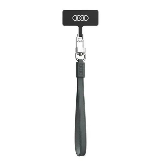 Audi Crossbody Leather Universal Lanyard 28cm x 10mm - Gray - Other cell phone equipment<<<HurtelXML