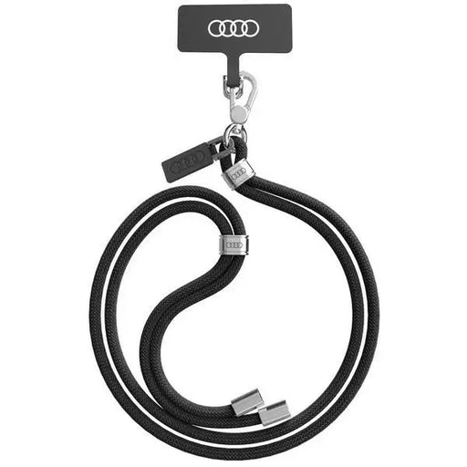 Audi Crossbody Universal Leash 120cm x 10mm - Black - Other cell phone equipment<<<HurtelXML