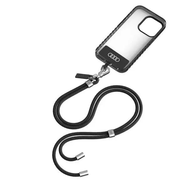 Audi Crossbody Universal Leash 120cm x 10mm - Black - Other cell phone equipment<<<HurtelXML