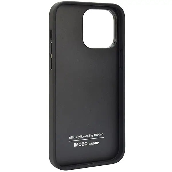 Audi Genuine Leather case for iPhone 14 Pro Max 6.7’’ - black AU-TPUPCIP14PM-Q8/D1-BK - Cell phone cases