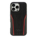 Audi Genuine Leather MagSafe iPhone 16 Pro Max 6.9’’ black-red hardcase AU-TPUPCMIP16PM-R8/D3-RD - Cell phone cases