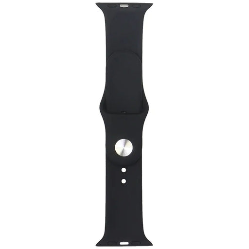 Audi Geometric Pattern Silicone Watch Strap for Apple Watch 44 / 45 / 46 / 49 mm - black - Other cell phone