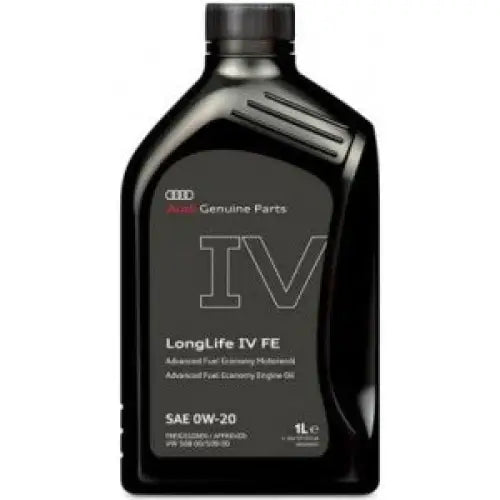 AUDI LONG LIFE IV FE 0W-20 1L - АВТОМОБИЛНИ МАСЛА<<<MaxCar