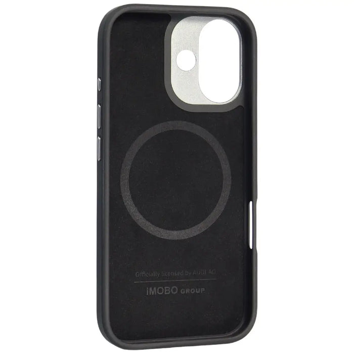 Audi RSQ Carbon Fiber Sport Red Circle MagSafe Case for iPhone 17 - Black - Cell phone cases and covers<<<HurtelXML