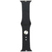 Audi Sport Red Logo Silicone Watch Strap for Apple Watch 40 / 41 / 42 mm - black - Other cell phone