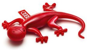 AUDI АРОМАТИЗАТОР ГЕКОН ЧЕРВЕН 000 087 009B