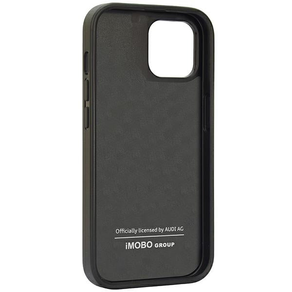 Audi Carbon Fiber Stripe iPhone 14 6.1" black/black hardcase AUS-TPUPCIP14-R8/D1-BK