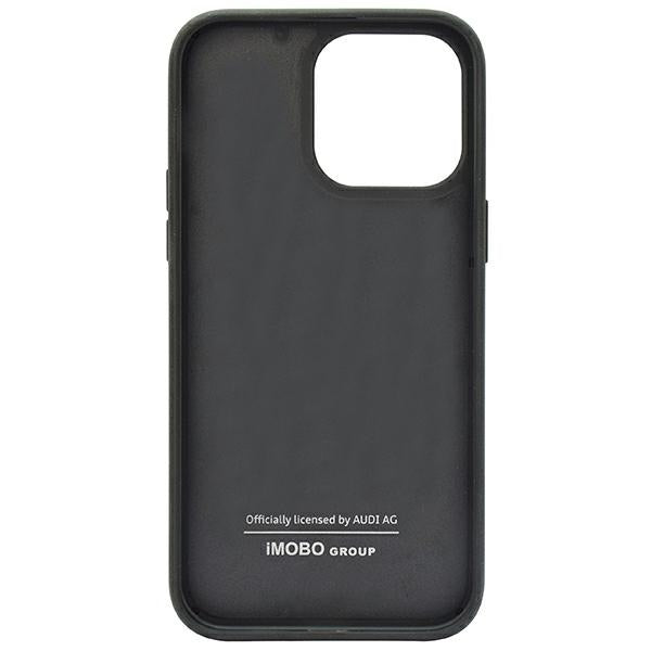 Audi Carbon Fiber Stripe iPhone 14 Pro 6.1" black/black hardcase AUS-TPUPCIP14P-R8/D1-BK