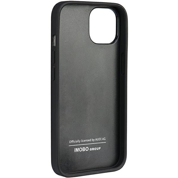 Audi Genuine Leather iPhone 12/12 Pro 6.1" black/black hardcase AU-TPUPCIP12P-Q8/D1-BK