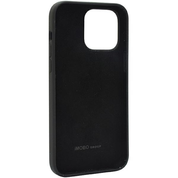 Audi Silicone Case iPhone 14 Pro 6.1" black/black hardcase AU-LSRIP14P-Q3/D1-BK