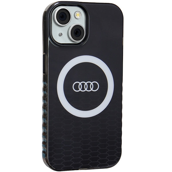 Audi IML Big Logo MagSafe case for iPhone 15 / 14 / 13 - black