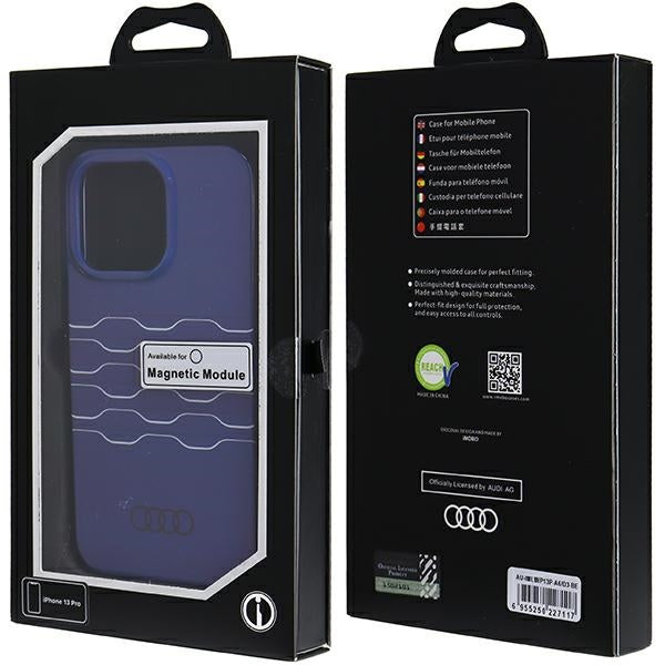 Audi IML MagSafe case for iPhone 13 Pro / 13 - blue