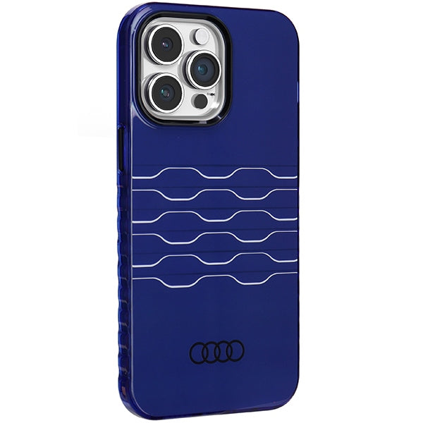 Audi IML MagSafe case for iPhone 14 Pro Max - blue