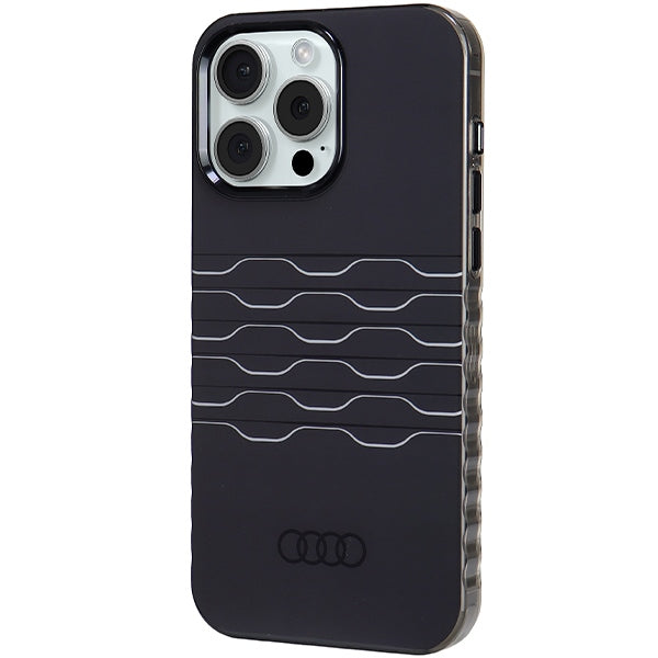 Audi IML MagSafe case for iPhone 15 Pro Max - black