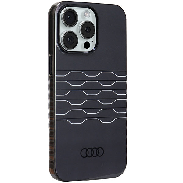 Audi IML MagSafe case for iPhone 15 Pro Max - black