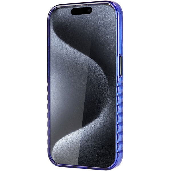 Audi IML MagSafe case for iPhone 15 Pro Max - blue