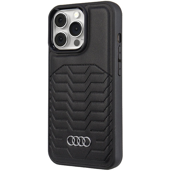 Audi Synthetic Leather case with MagSafe for iPhone 13 Pro / 13 - black