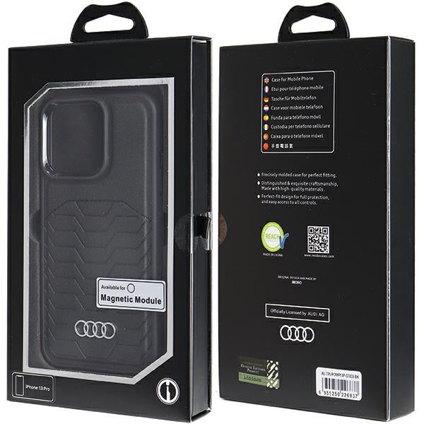 Audi Synthetic Leather case with MagSafe for iPhone 13 Pro / 13 - black