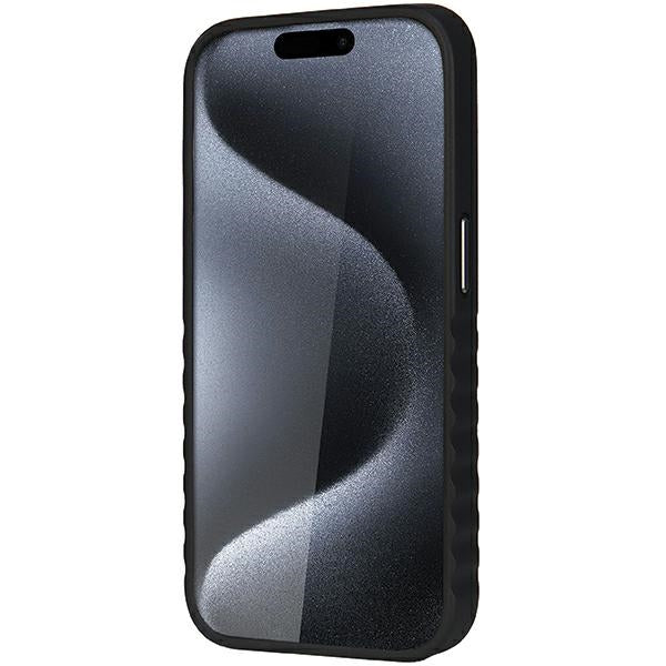 Audi Synthetic Leather case with MagSafe for iPhone 15 Pro Max - black