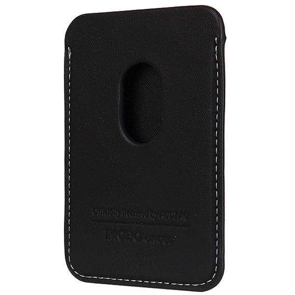 Audi Synthetic Leather magnetic wallet compatible with MagSafe - black