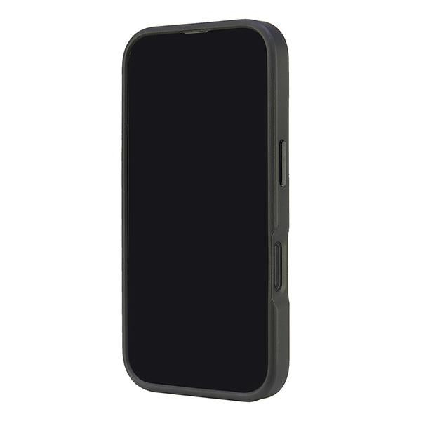 Audi Genuine Leather MagSafe iPhone 16 6.1" black-red hardcase AU-TPUPCMIP16-R8/D3-RD