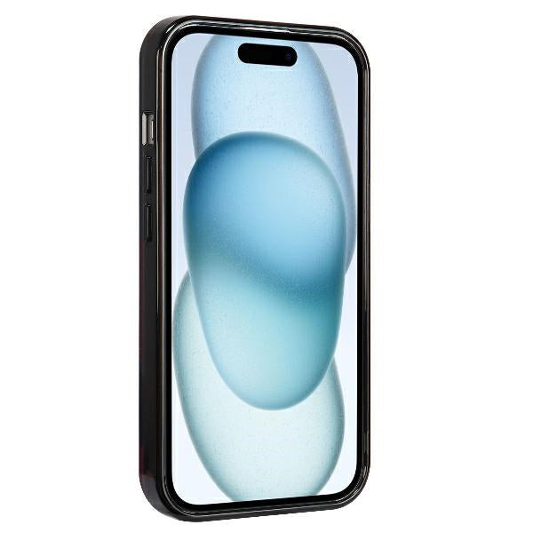 Audi IML Sport MagSafe Case iPhone 15 / 14 Plus Plus 6.7" black/black hardcase AU-IMLMIP15M-RSQ/D2-BK