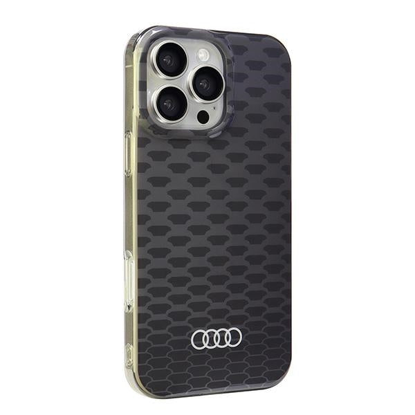 Audi IML Stitching Pattern MagSafe iPhone 16 Pro Max 6.9" black/black hardcase AU-IMLMIP16PM-Q5/D3-BK