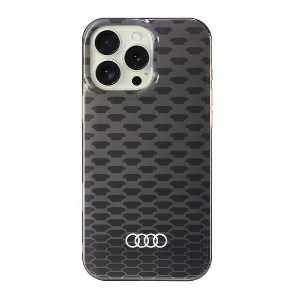 Audi IML Stitching Pattern MagSafe iPhone 16 Pro Max 6.9" black/black hardcase AU-IMLMIP16PM-Q5/D3-BK