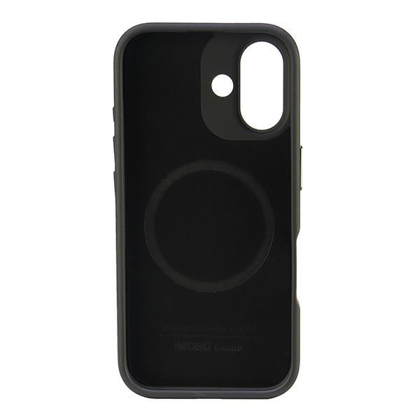 Audi Synthetic Leather MagSafe iPhone 16 6.1" black/black hardcase AU-TPUPCMIP16-GT/D3-BK