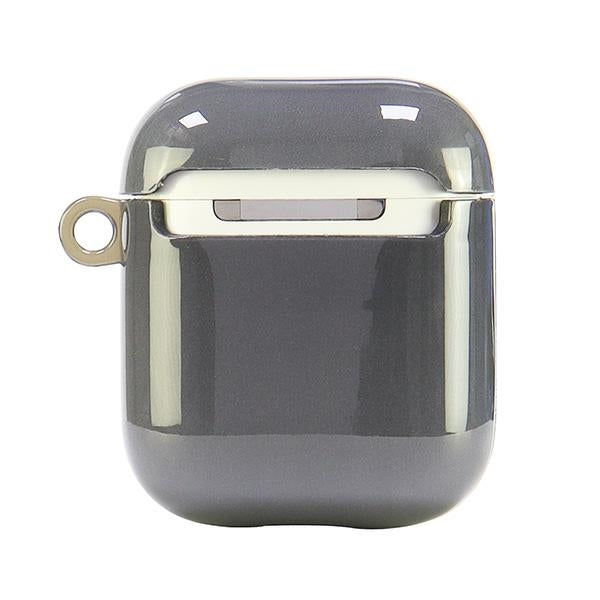 Audi IML Geometric Pattern Case for AirPods 1 / 2 - Gray