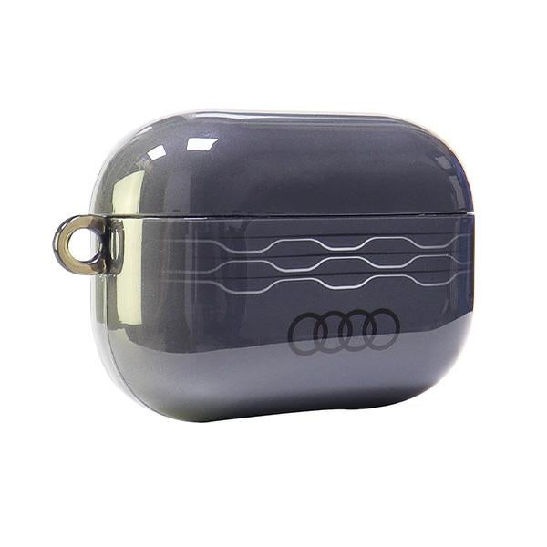 Audi IML Geometric Pattern AirPods Pro 2 Case - Gray
