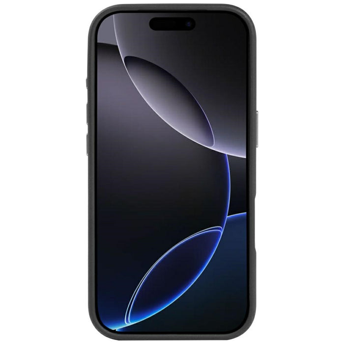 Audi R8 Genuine Leather MagSafe Case for iPhone 17 Pro - Black and Red