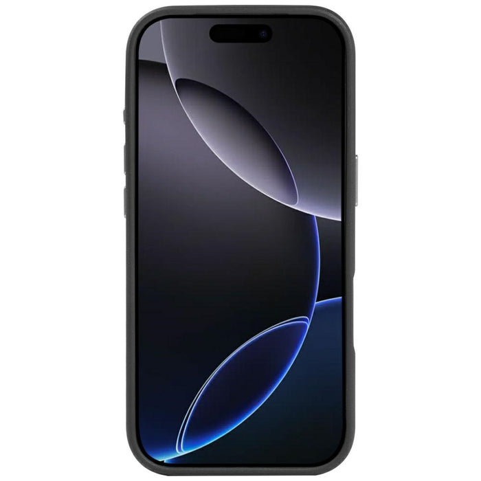 Audi RSQ Carbon Fiber Sport Red Circle MagSafe Case for iPhone 17 Pro Max - Black