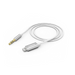 Audio cable HAMA Lightning male - 3.5 mm jack male 1.0 m White - Кабели за мобилни