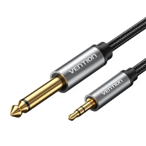Audio cable mini jack 3.5mm male to jack 6.35mm male Vention BCYHI 3m - Audio cables<<<Audio<<<InnproXML