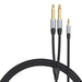 Audio cable mini jack 3.5mm to 2x jack 6.35mm male Vention BARHK 8m - Audio cables<<<Audio<<<InnproXML
