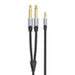 Audio cable mini jack 3.5mm to 2x jack 6.35mm male Vention BARHK 8m - Audio cables<<<Audio<<<InnproXML
