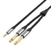 Audio cable mini jack 3.5mm to 2x jack 6.35mm male Vention BARHL 10m - Audio cables<<<Audio<<<InnproXML