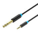 Audio Cable TRS 3.5mm to 6.35mm Vention BABBJ 5m Black - Audio cables<<<Audio<<<InnproXML&&&Електроника