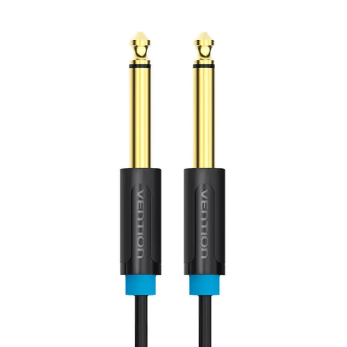 Audio Cable TS 6.35mm Vention BAABF 1m (black) - Audio cables<<<Audio<<<InnproXML