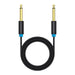 Audio Cable TS 6.35mm Vention BAABI 3m (black) - Audio cables<<<Audio<<<InnproXML