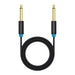 Audio Cable TS 6.35mm Vention BAABI 3m (black) - Audio cables<<<Audio<<<InnproXML