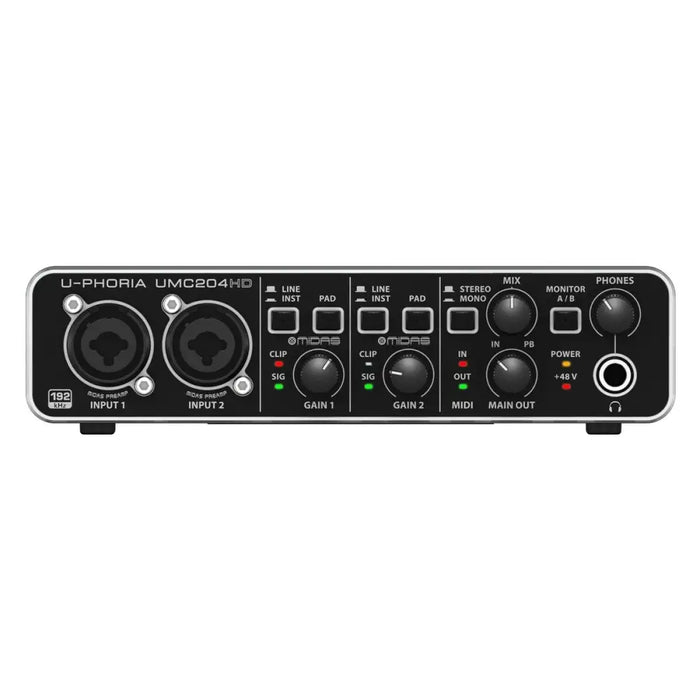Audio interface Behringer UMC204HD - Видео и Домашно Кино<<<Електроника Звук<<<Компютри|