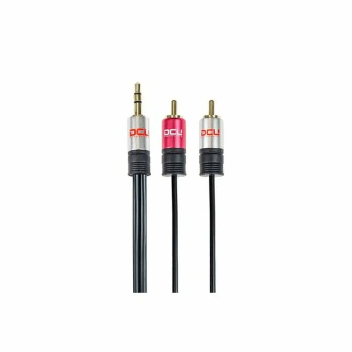 Audio Jack (3.5mm) to 2 RCA Cable DCU (3 m) - Компютър Кабели и адаптери<<<Компютри|